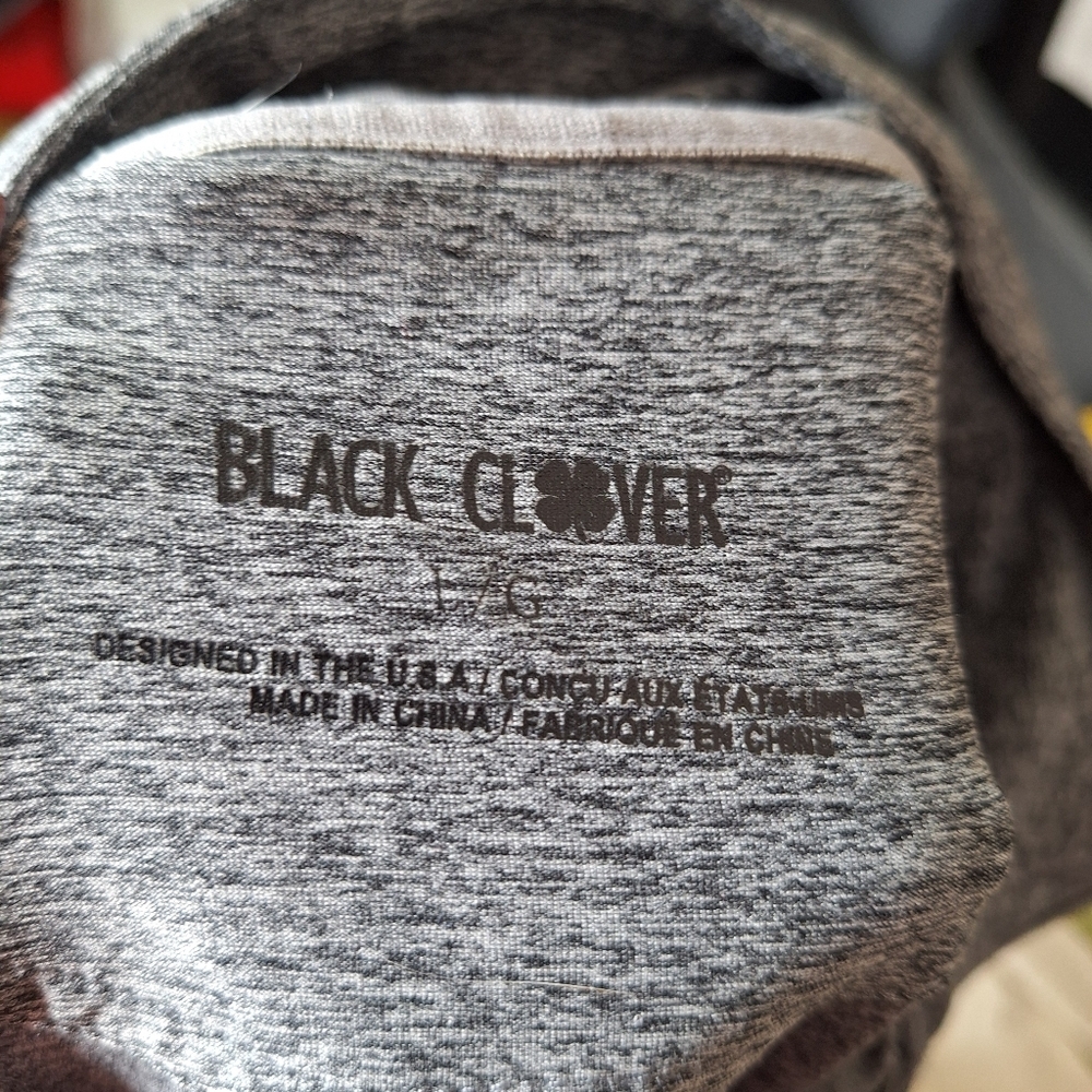 Black Clover Mens Quarter Zip Size Large - Picture 4 of 5